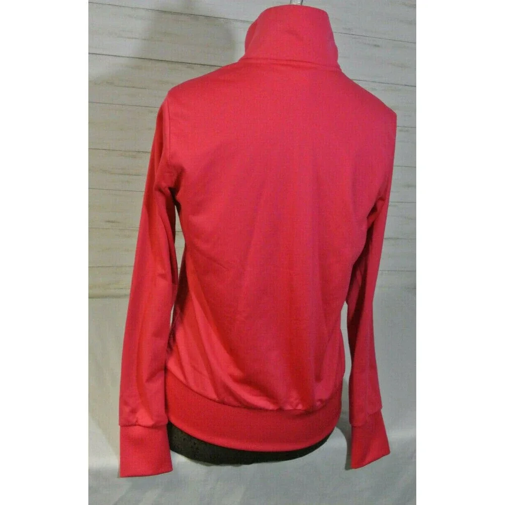 EXC! PUMA Sz. LARGE Women Softshell Fleece Track WARM UP Jacket Coat Running